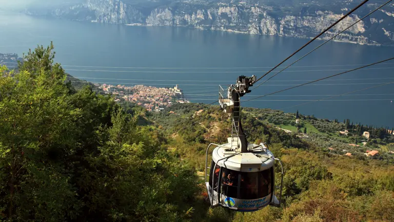 A scenic view of a landscape