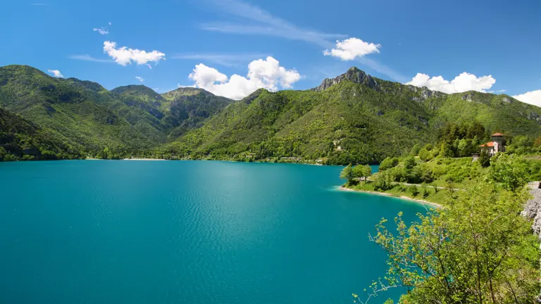 A scenic view of a landscape