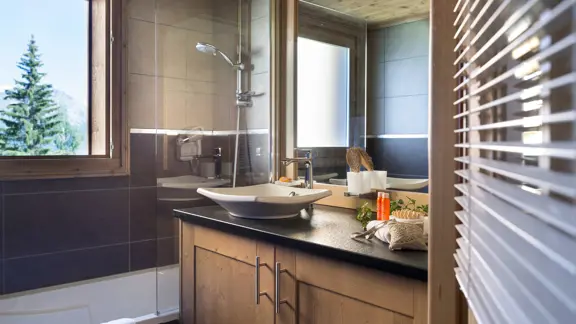 Typical apartment bathroom