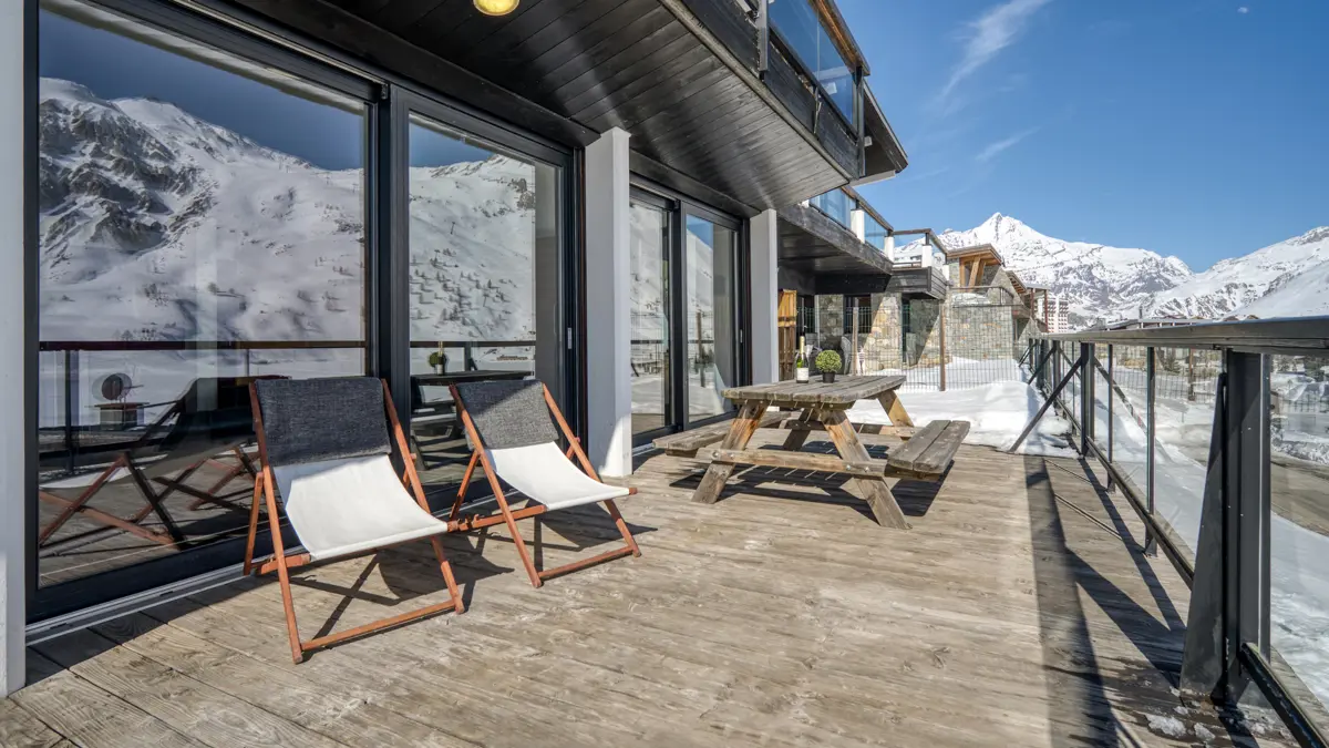 Chalet Arktic Tignes Terrace 4