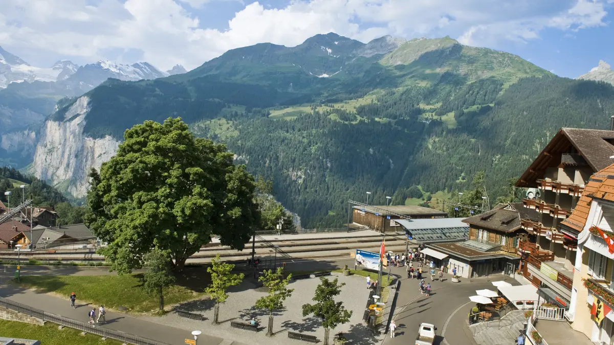 Hotel Silberhorn Wengen Mountain View