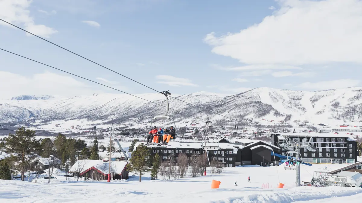 Geilo Norway Chairlift