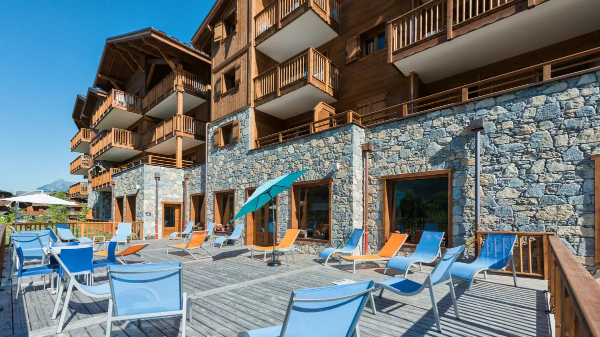 Residence Les Chalets De Layssia Samoens Outdoor Area