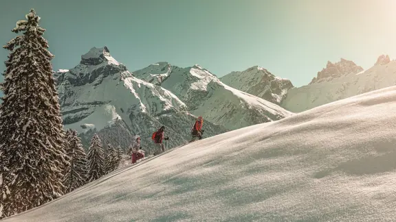 Engelberg Switzerland Winter Hiking