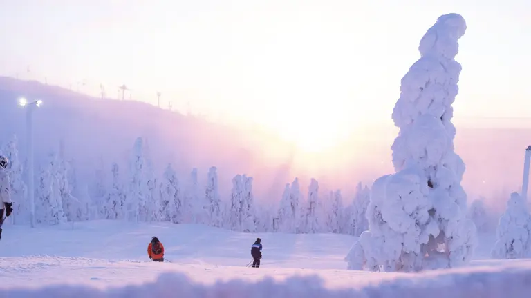 A scenic view of a landscape