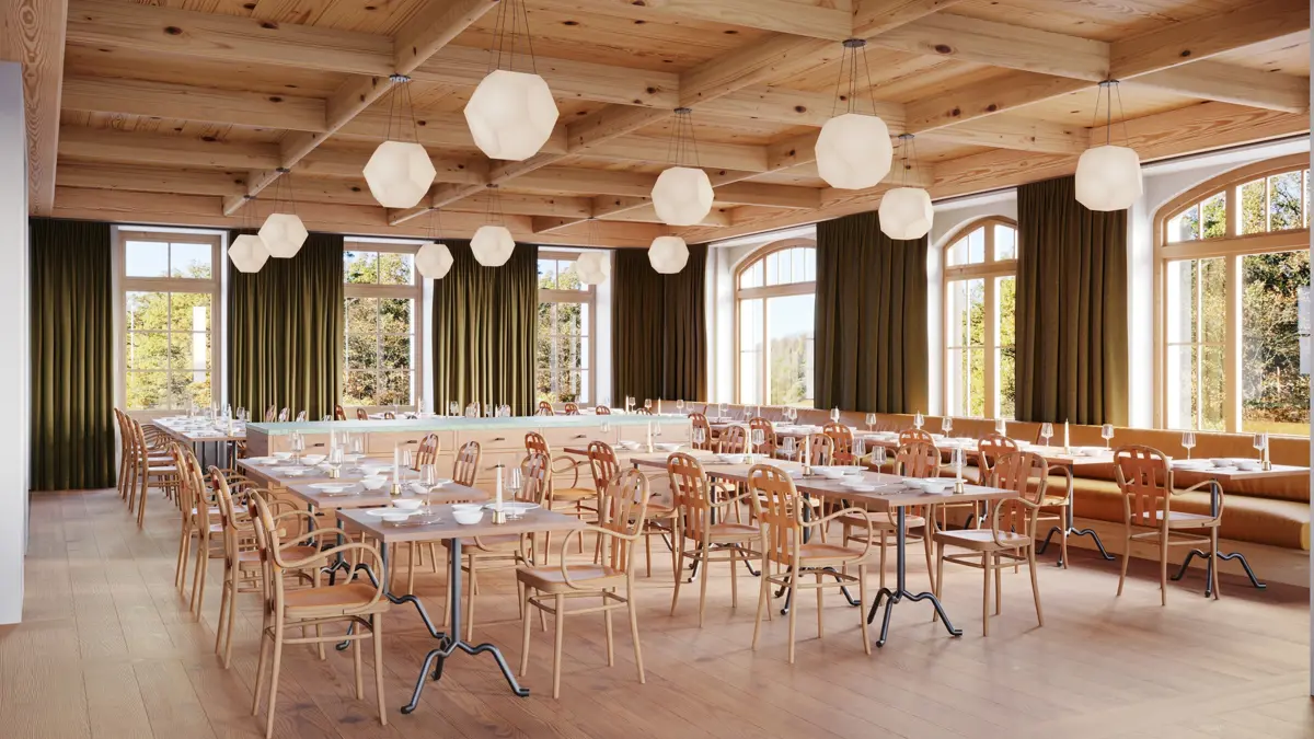 Grand Hotel Belvedere Wengen Waldrand Restaurant