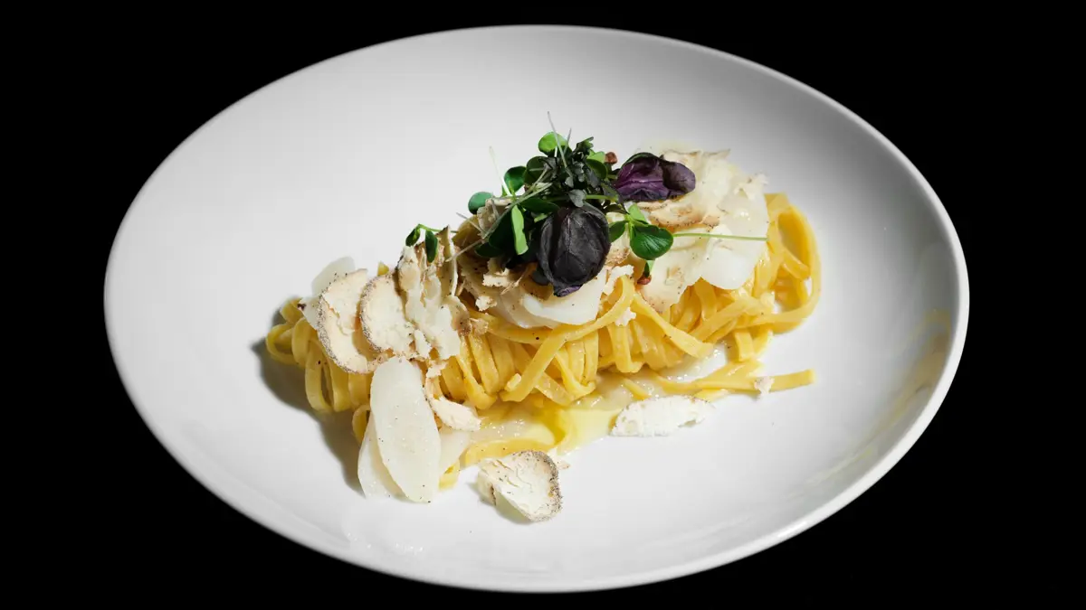 Beausite Park Hotel Wengen Restaurant Altitude Typical Pasta Dish