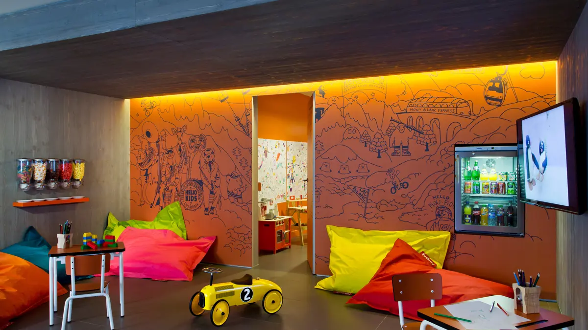 Hotel Heliopic Chamonix Childrens Playroom