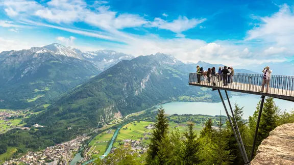 Harder Kulm viewing platform 