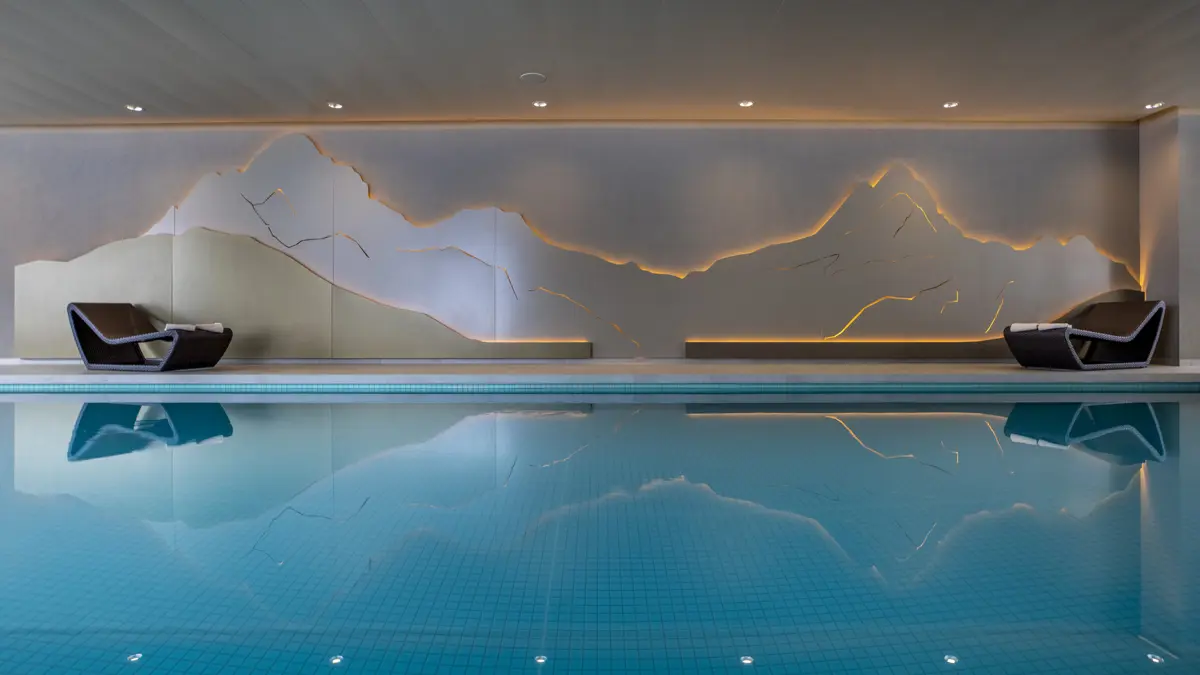 Hotel Belvedere Grindelwald Pool Area