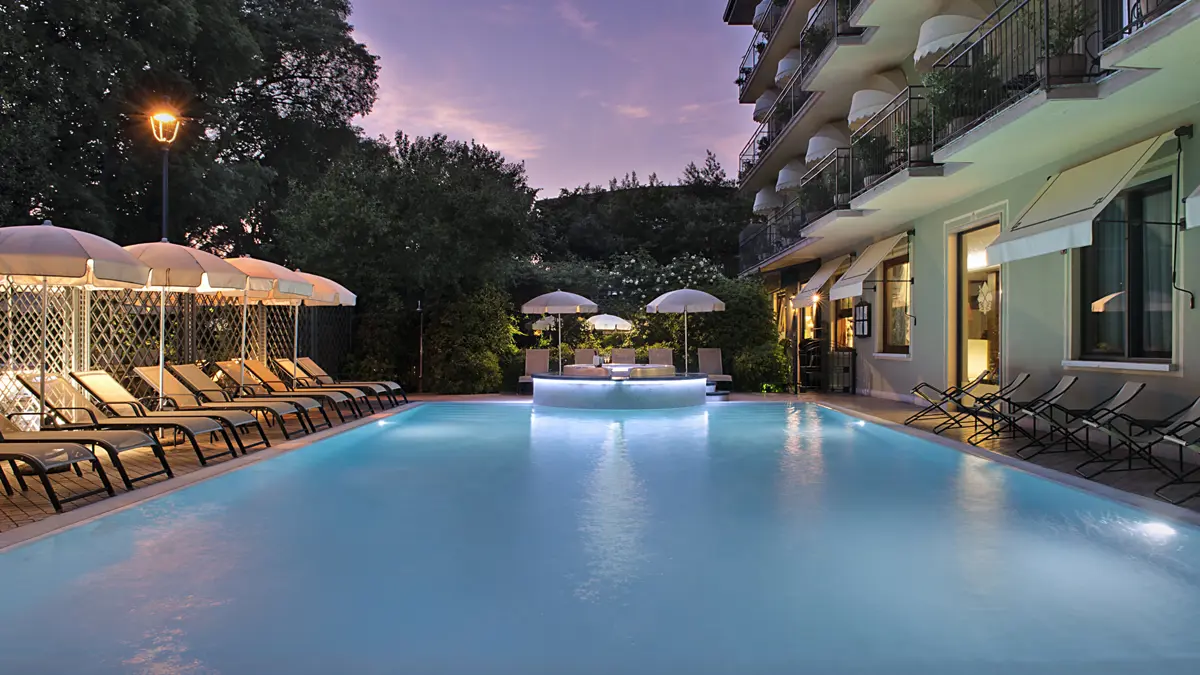 Palace Hotel San Pietro, Bardolino, Lake Garda, Swimming Pool