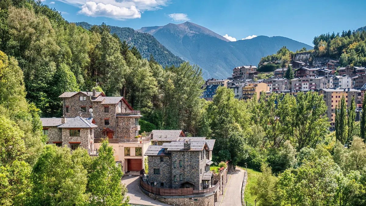 Andorra Town Of La Massana Accessible By Bus From Arinsal