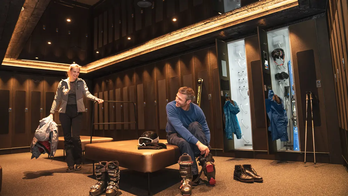 Inghams Italy Dolomites Selva Hotel Stella Ski Room