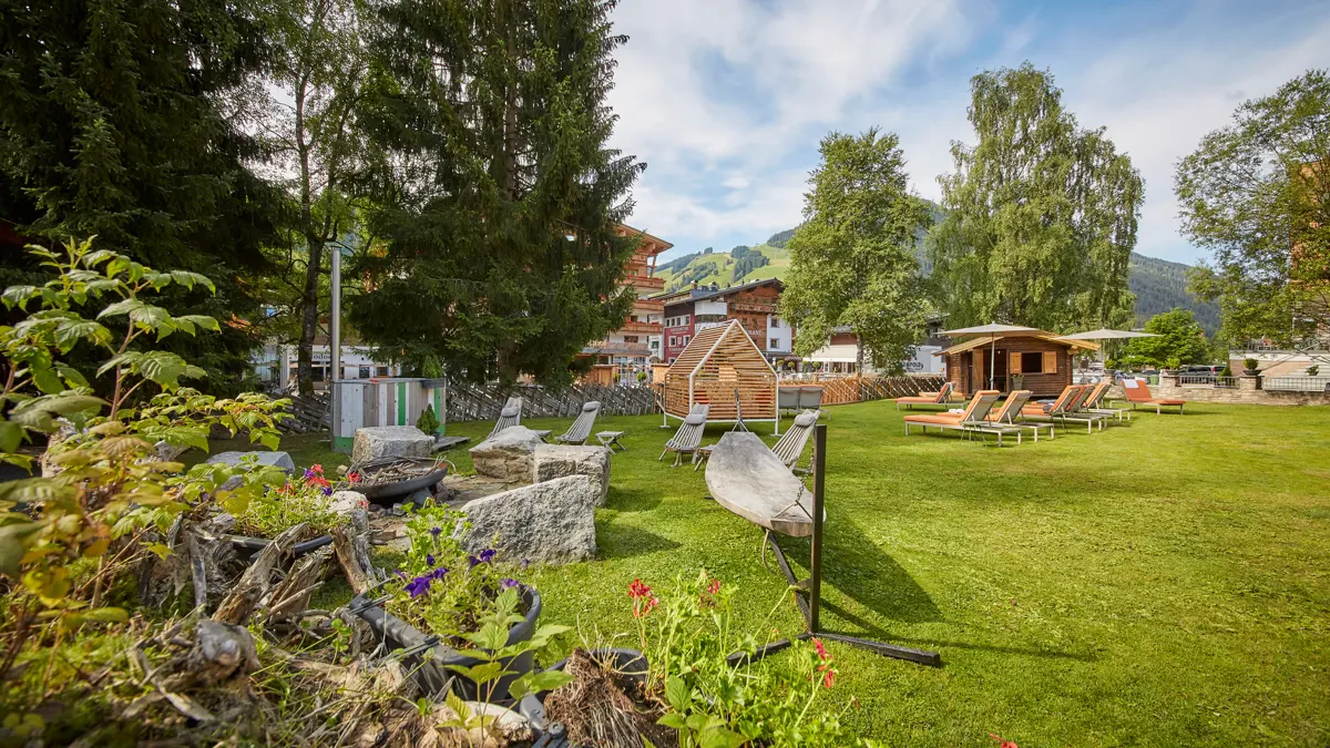 Hotel Glemmtalerhof Hinterglemm Garden Loungers