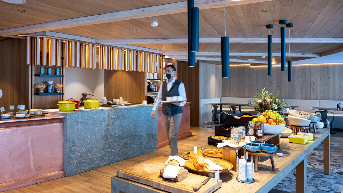 Hotel Voulez Vous Tignes Buffet