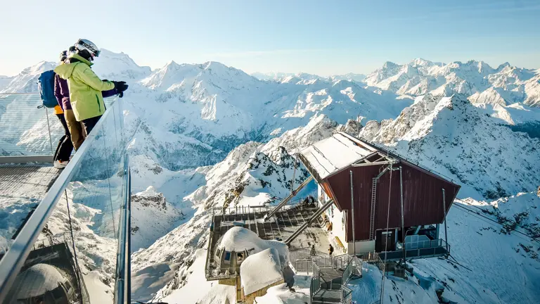 A scenic view of a landscape