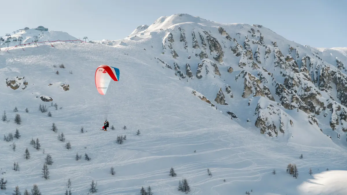 Tignes Tignes Val D'isere Paragliding Greg Mistral