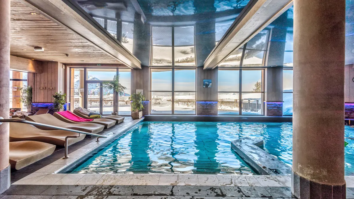 L'amara Apartments Avoriaz Indoor Pool