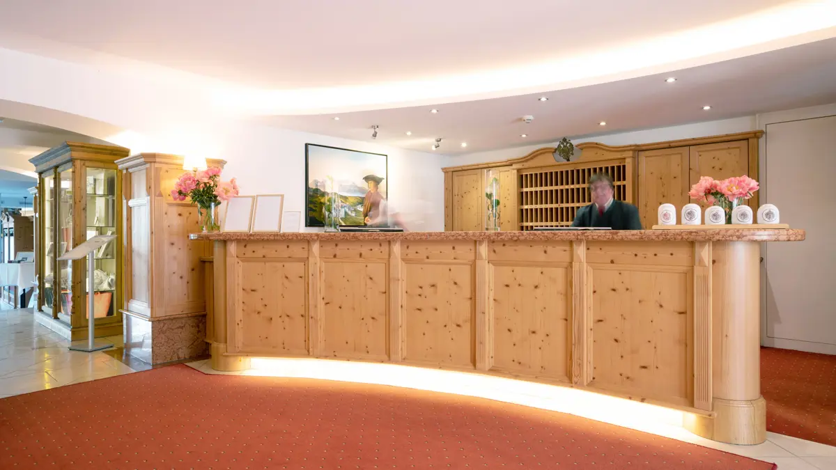 Hotel Kaiserhof Kitzbuhel Reception