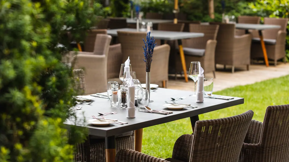 Garden Hotel Theresia Hinterglemm Outdoor Dining