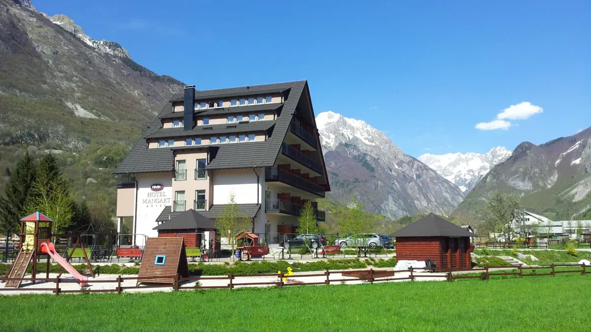 Hotel Mangart Bovec Childrens Playground