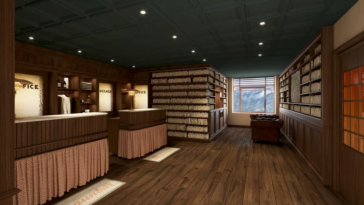 Braunbaer Hotel Wengen Reception Photosynthesis