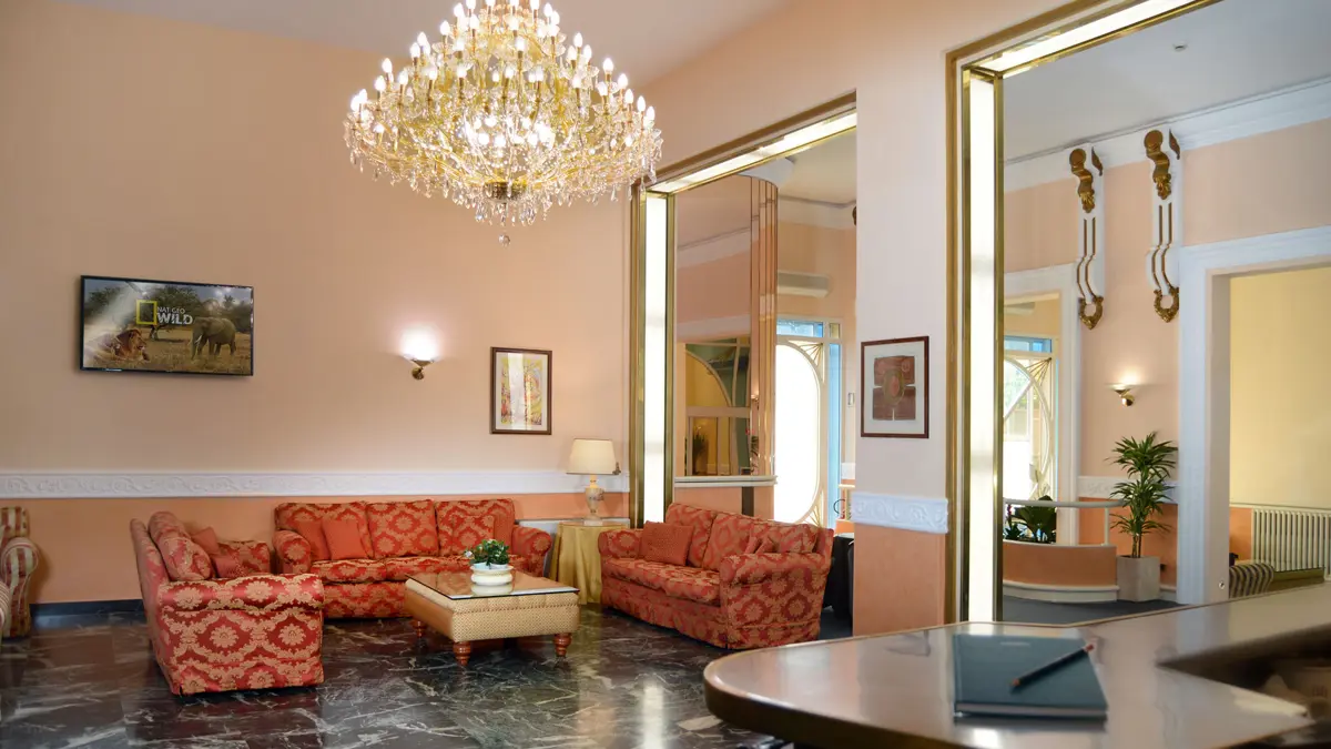 Hotel Ambasciatori Palace, Montecatini, Lounge & Reception