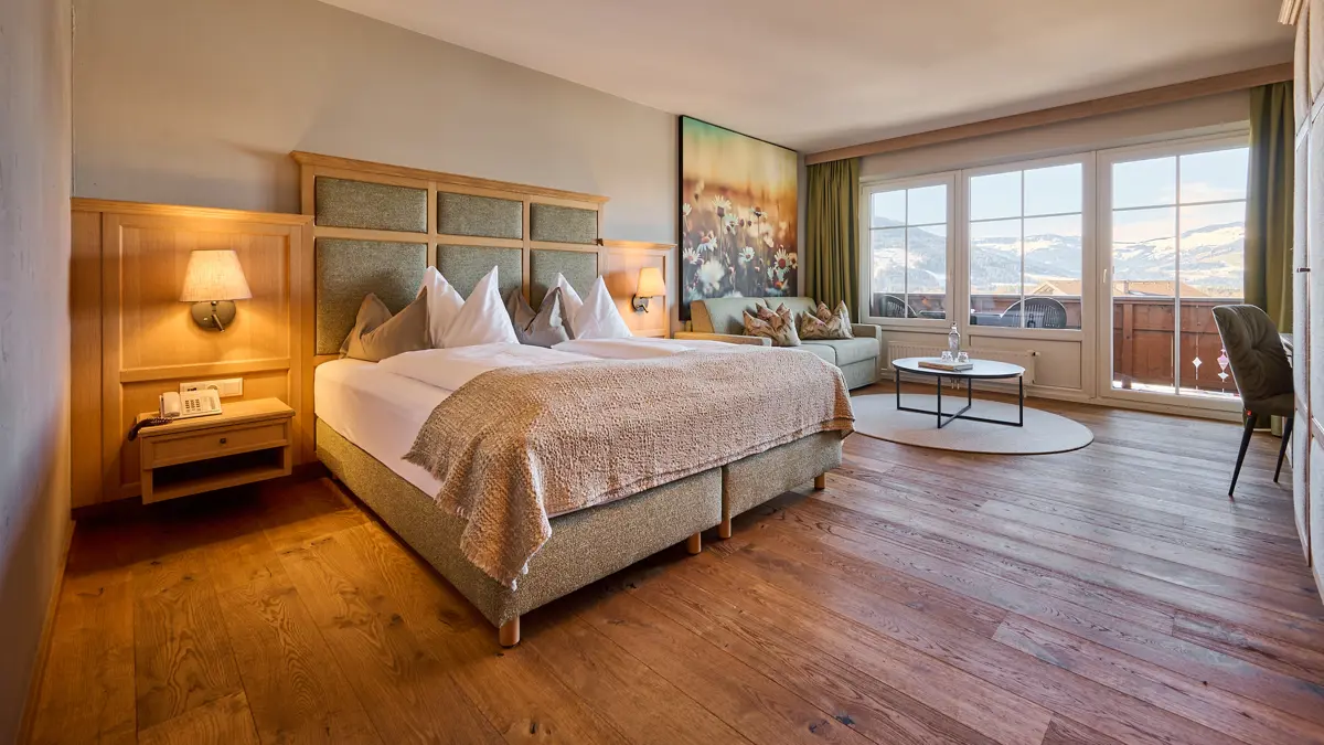 Vitalhotel Schermer Westendorf Blumenwiese Austrian Twin Room