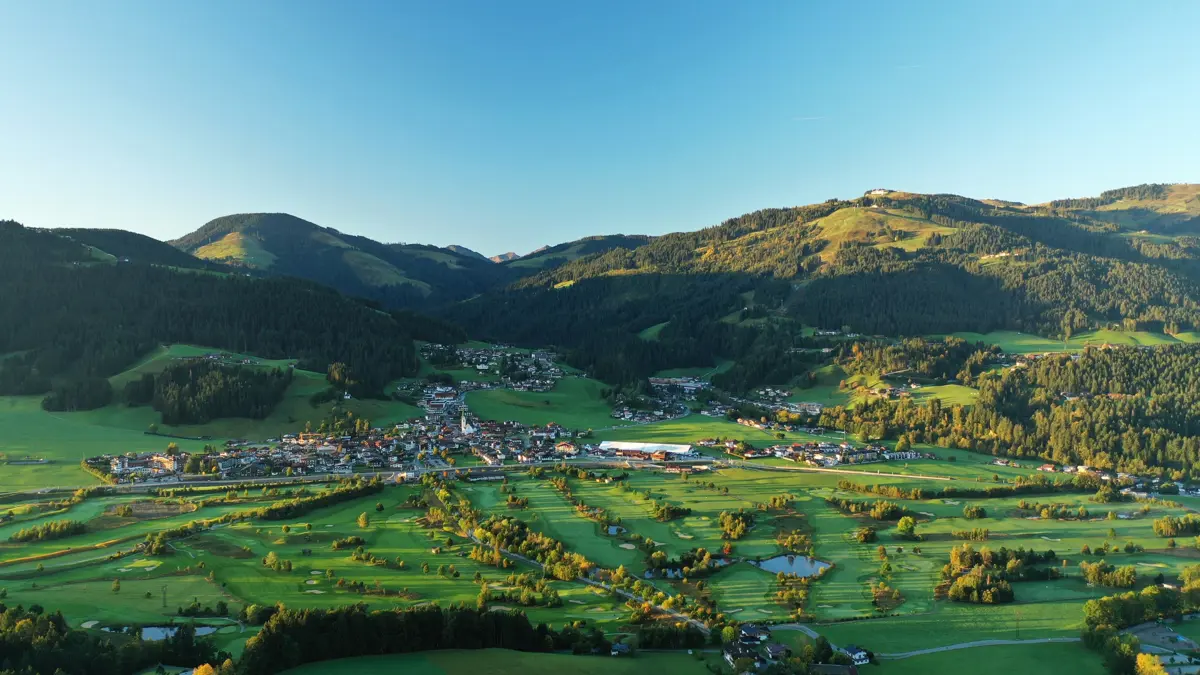 Ellmau With Hartkaiser Behind