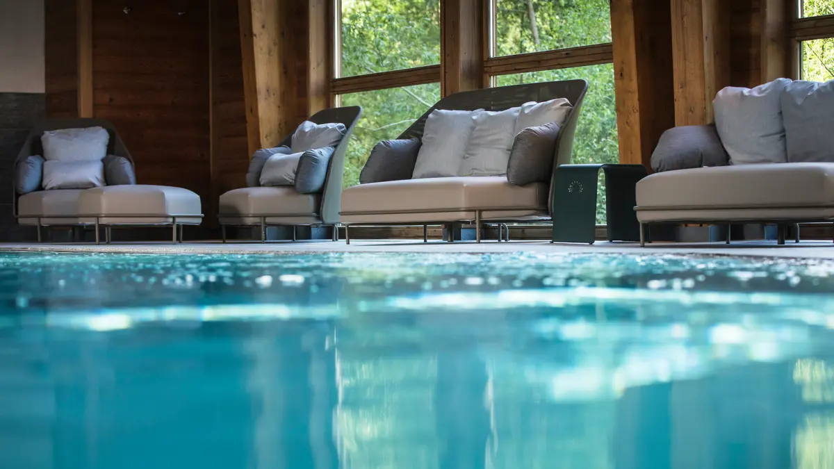 Hotel Au Coeur Du Village La Clusaz Pool