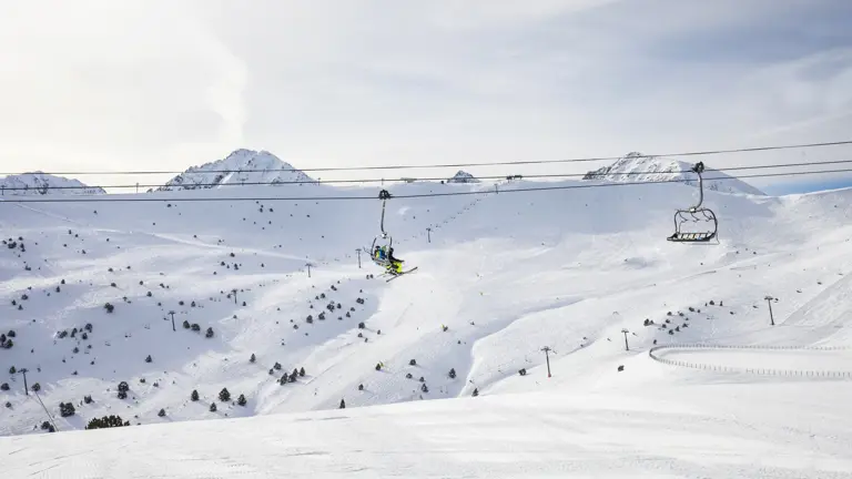 A scenic view of a landscape