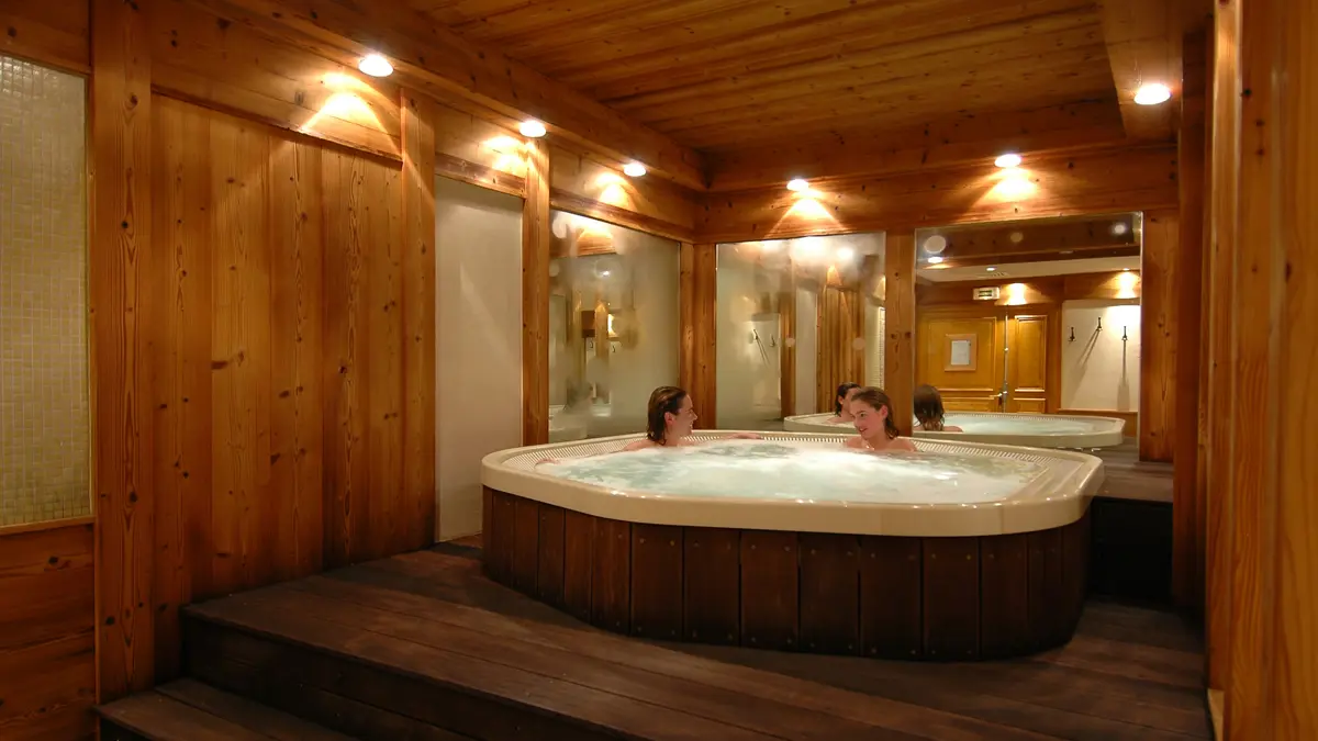 Residence Le Chalet Des Cimes La Plagne Wellness Area