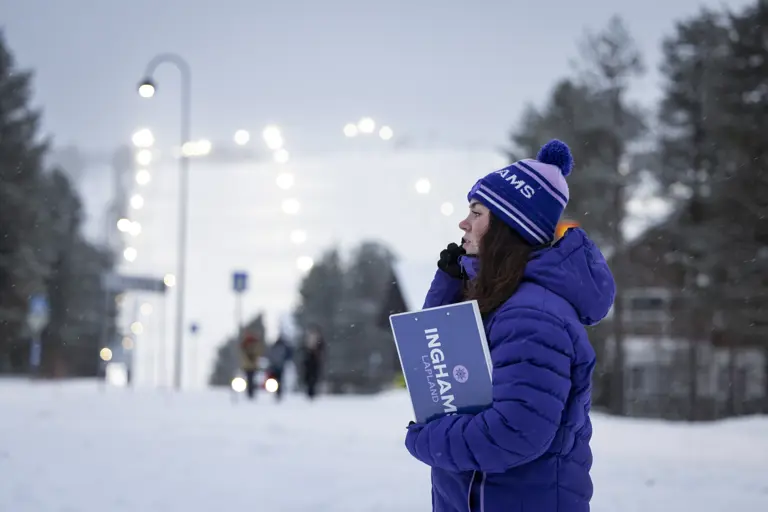 A scenic view of a landscape