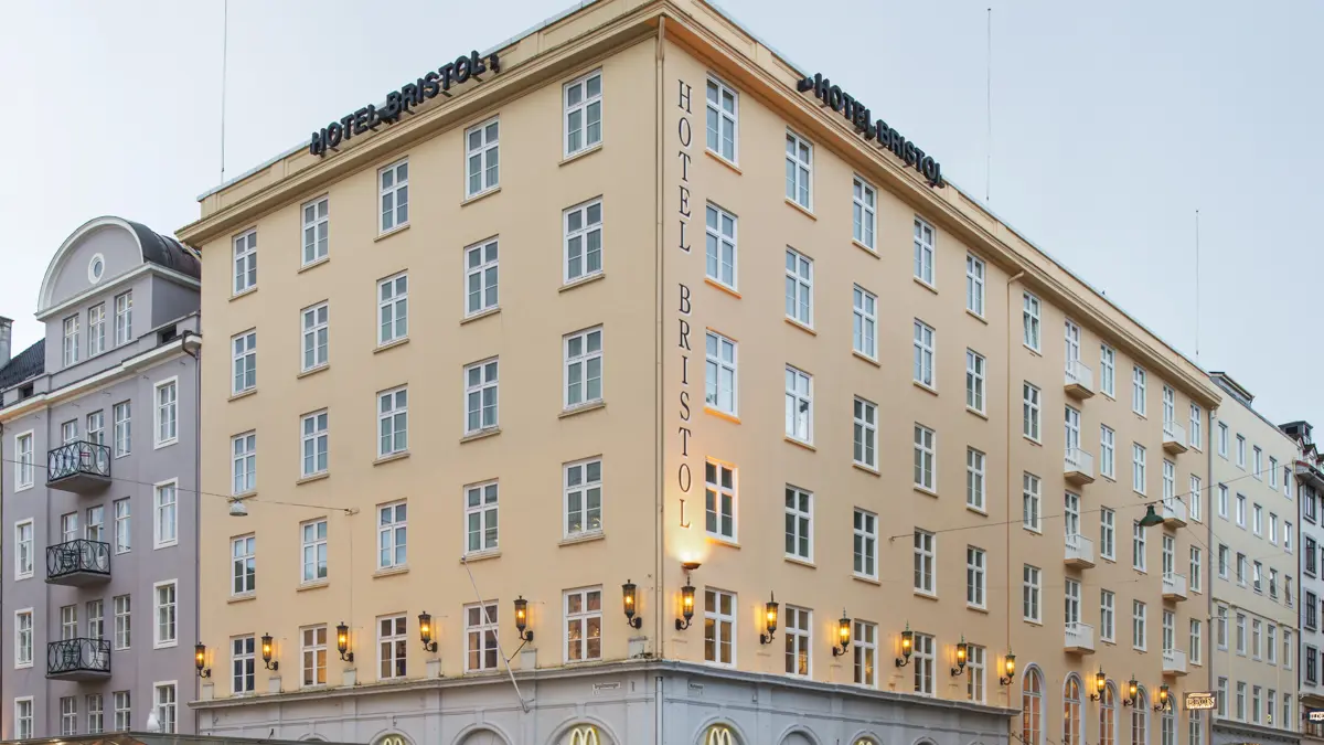 Thon Hotel Bristol Bergen Fasade 1