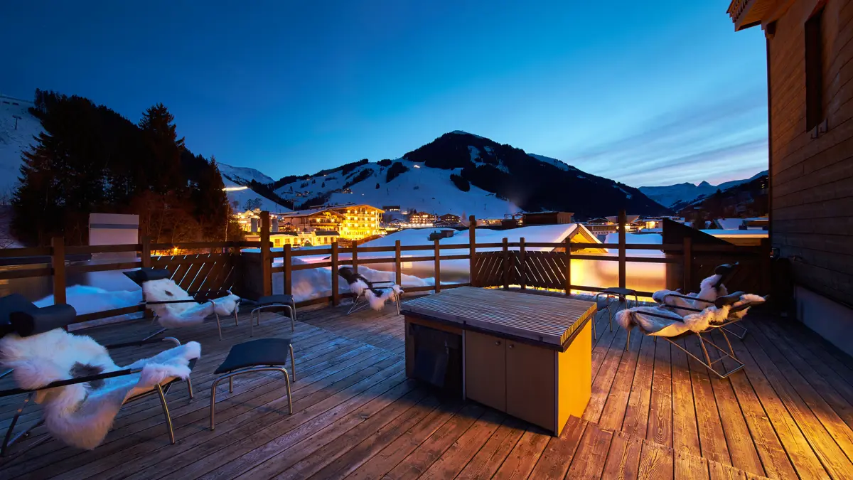 Hotel Glemmtalerhof Hinterglemm Terrace