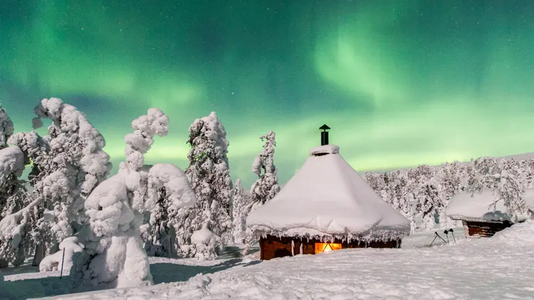 A scenic view of a landscape