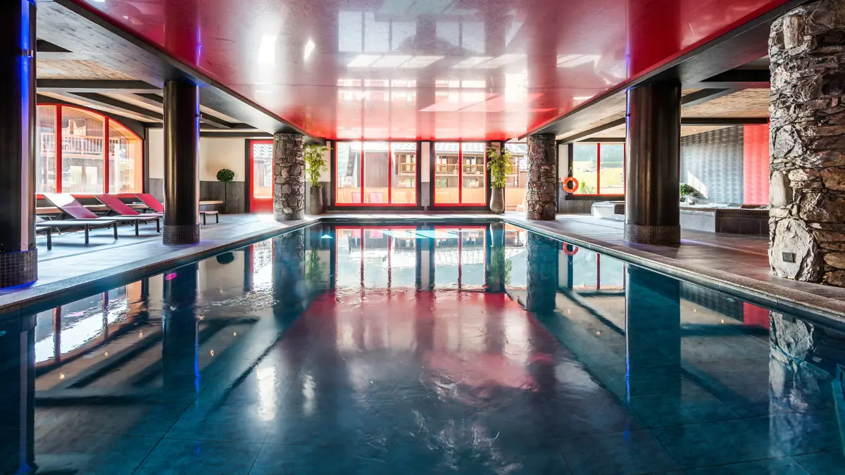 Residence Le Telemark Apartments Tignes swimming pool
