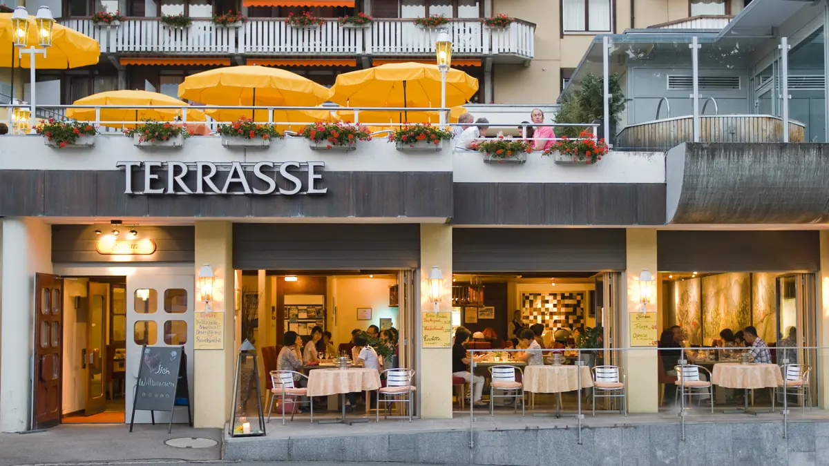 Hotel Silberhorn Wengen Restaurant And Terrace