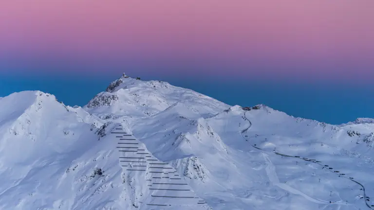 A scenic view of a landscape