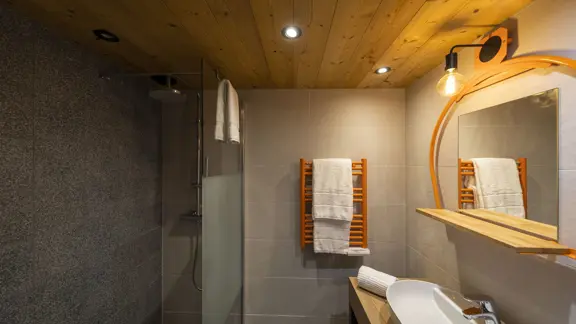 Typical shower room