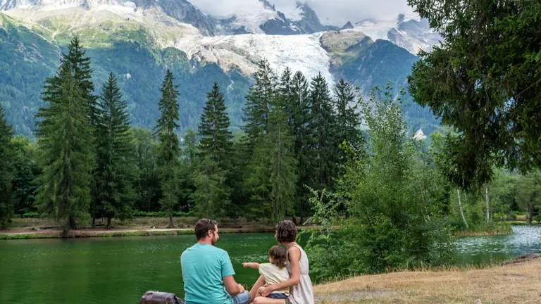 A scenic view of a landscape