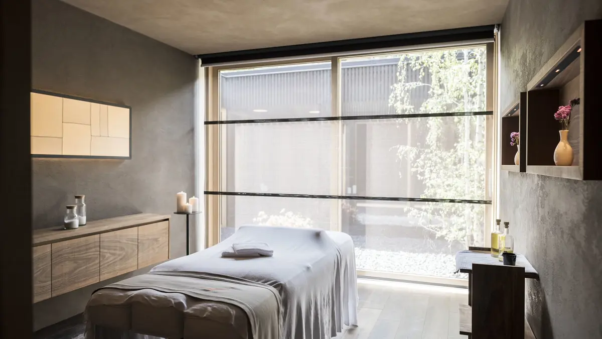Italy, Dolomites, Ortisei, Adler Spa Resort, Massage Room
