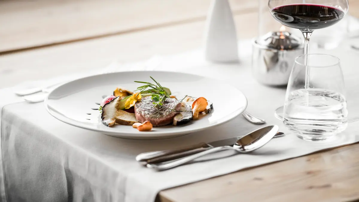 Inghams Italy Dolomites Hotel Mareo Dinner