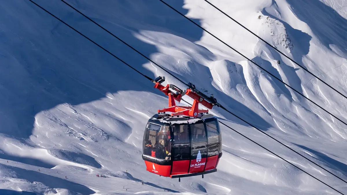 Aerolive Gondola ©Office du Tourisme de la Grande Plagne