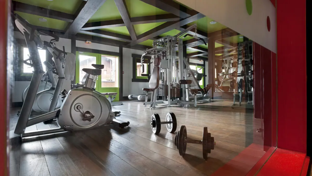 Residence Le Telemark Apartments Tignes fitness room