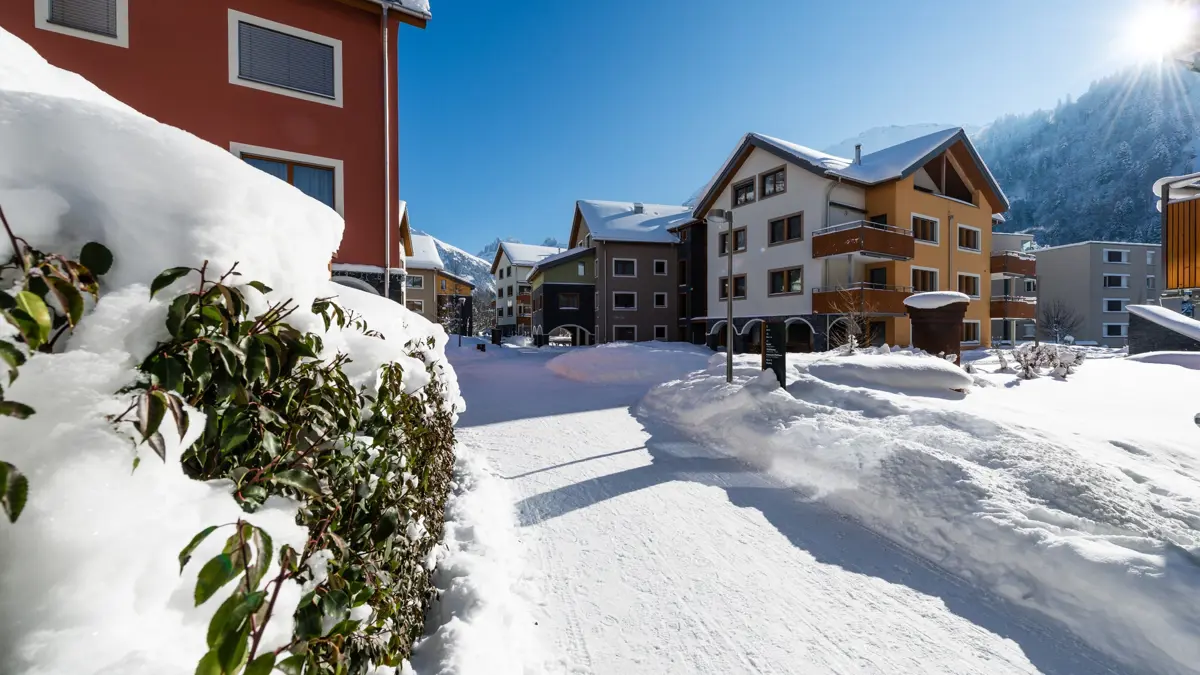 TITLIS Resort Engelberg .Winter Exterior