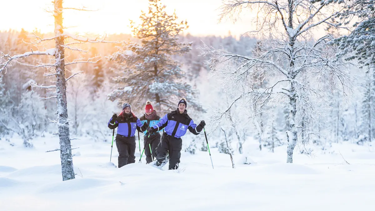 Wilderness Hotels Finland Snowshoe