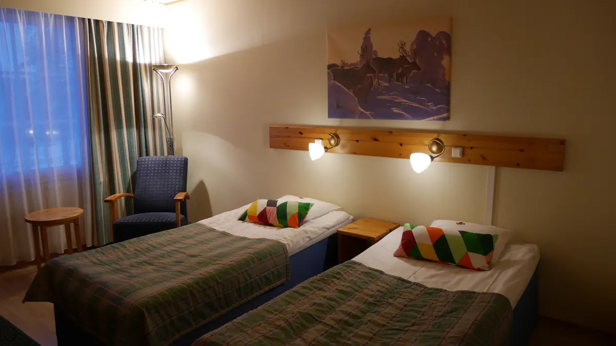 Tunturi Hotel standard twin room
