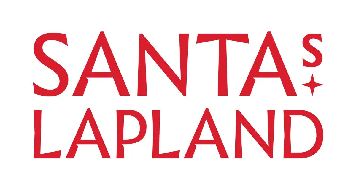Santa's Lapland Wordmark Vertical RGB Berry