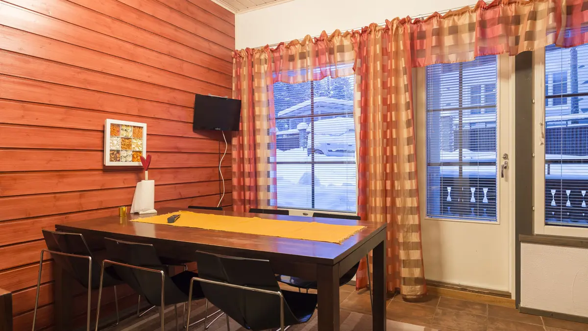 Levi Central Apartments Levi Karhuvnartija 5 Apartment Dining Area